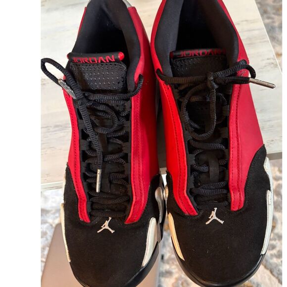 Air Jordan 14 Retro Gym Red Toro 487471-006 Sz 9.5 main image 8